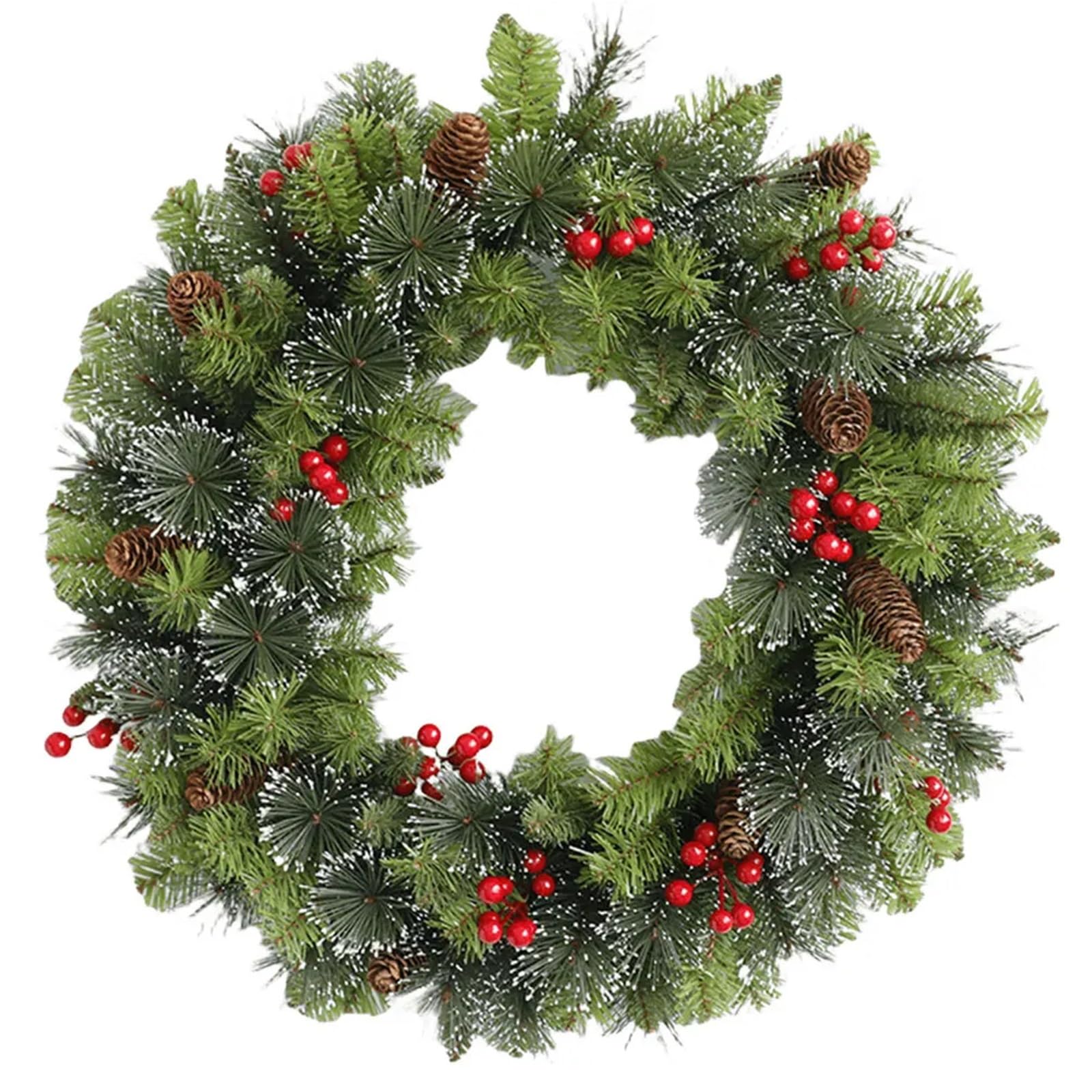 Wreaths Wreath Front Door Garland Seasonal Ornament Decoration For Wall Party Decor Props