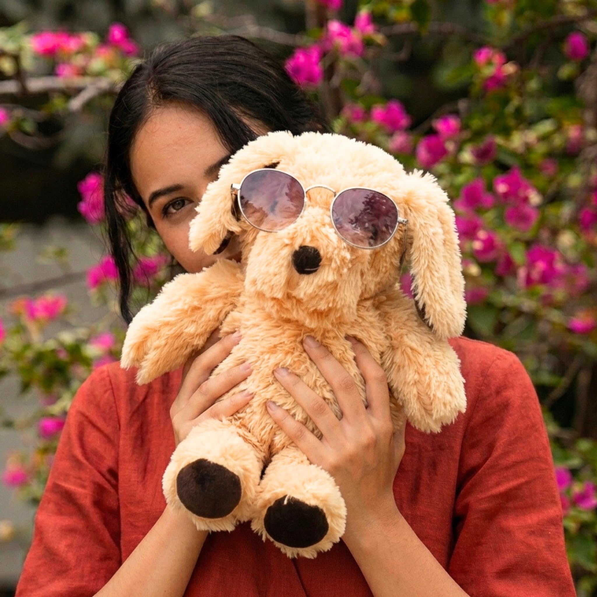 Cuddles™ - India's First Lavender-Weighted Microwavable Wellness Soft Toy | Soothing Relief from Period Cramps, Reduces Anxiety, Improves Sleep, Eases Muscle Pain, Elevates Relaxation (Olly Jr.)-image-39