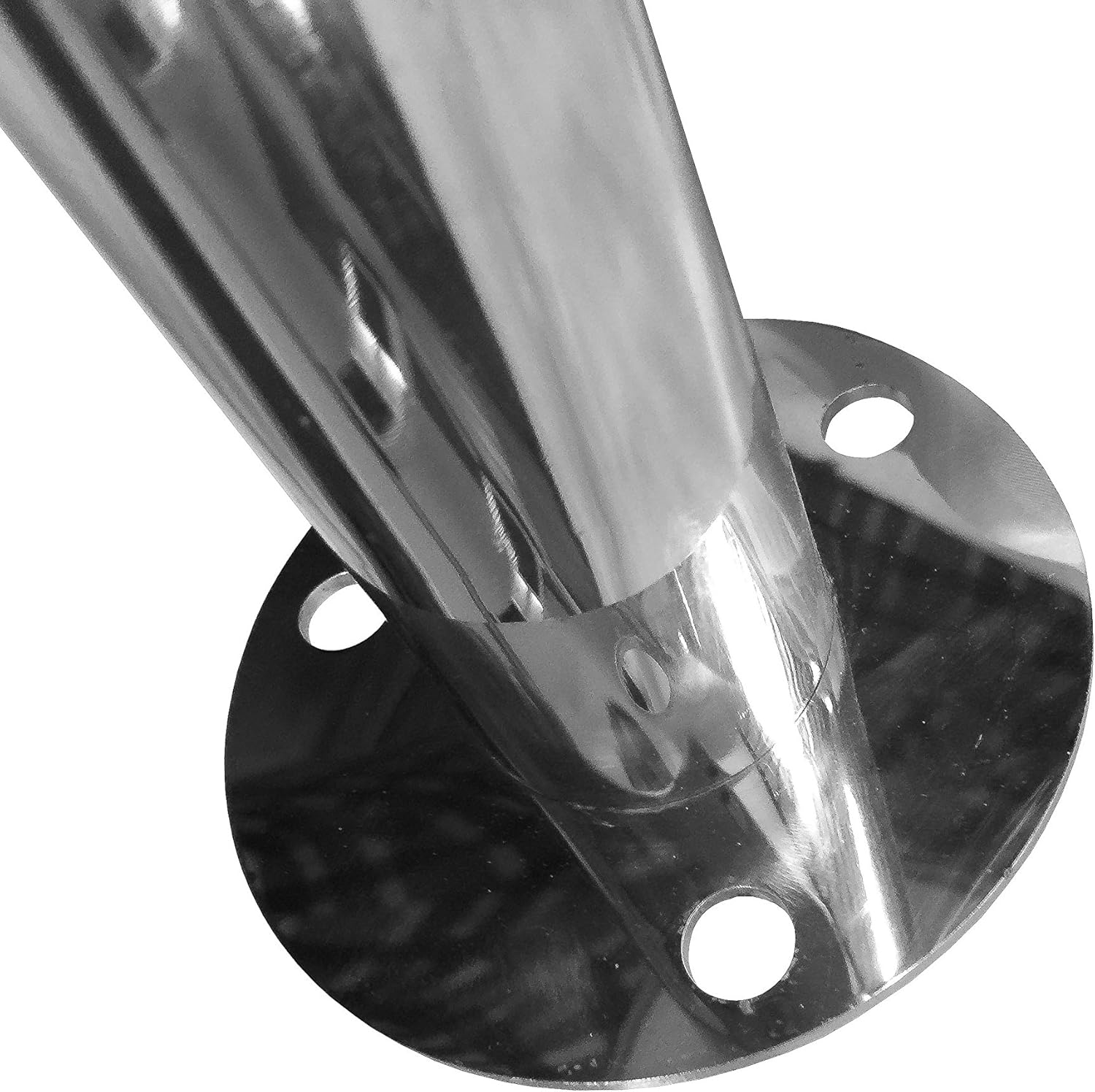 FibroPRO Stainless Steel In Ground Swimming Pool Ladder with Easy Mount Legs (2 Step) : Patio, Lawn & Garden