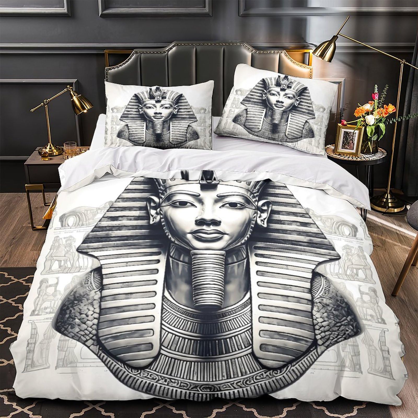 Œufs de Pâques parure de lit microfibre 3D housse de couette 260x220cm