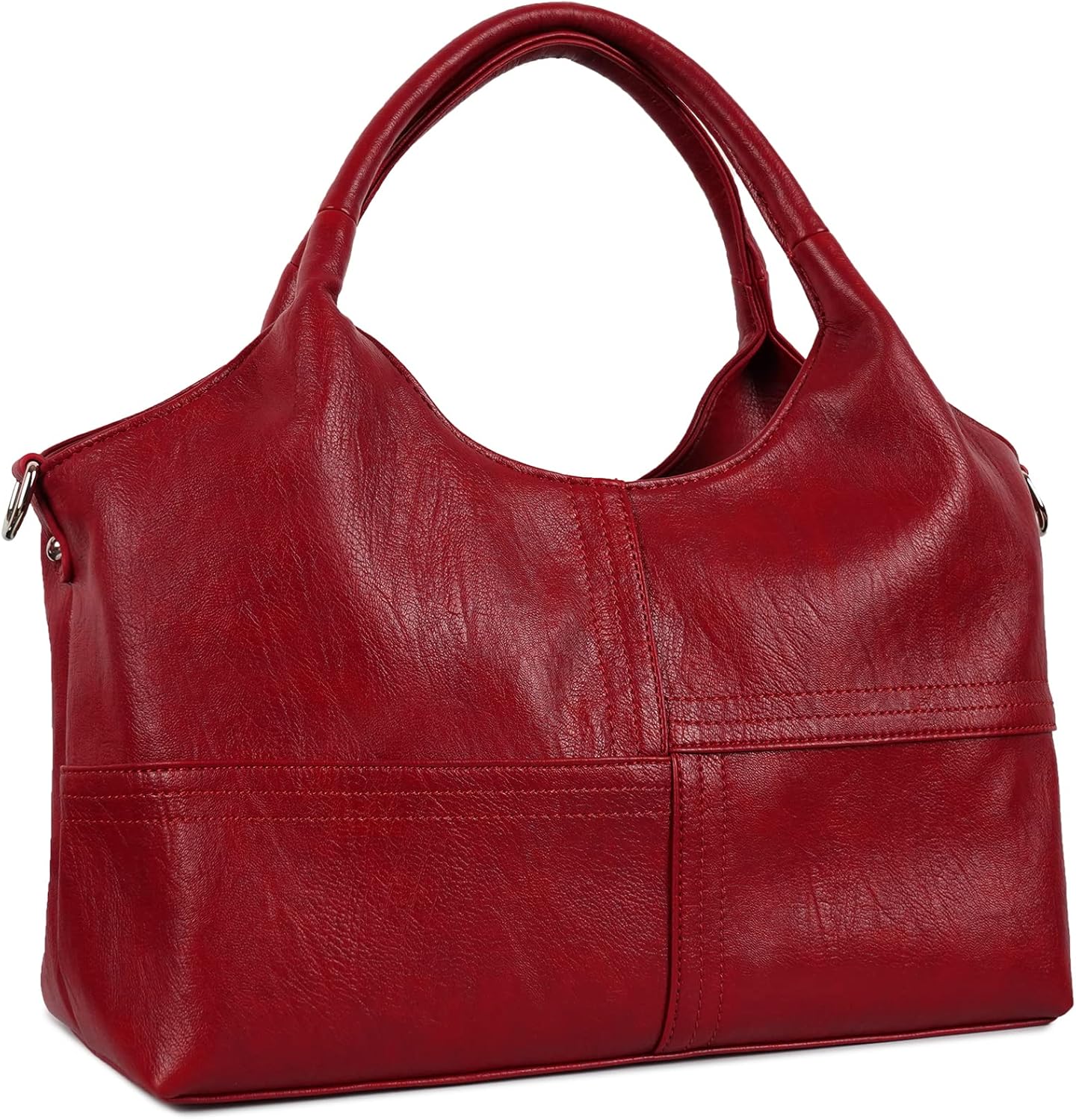 KOGTLA Womens Vegan Leather Handbags Tote Bag Shoulder Bag Top Handle Satchel Ladies Purse Crossbody Hobo Bag KOGTLA Womens Vegan Leather Handbags Tote Bag Shoulder Bag Top Handle Satchel Ladies Purse Crossbody Hobo Bag
