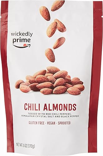 Amazon Com Wickedly Prime Sprouted Almonds Chili 6 Ounce Grocery Gourmet Food Amazon Com Wickedly Prime Sprouted Almonds Chili 6 Ounce Grocery Gourmet Food