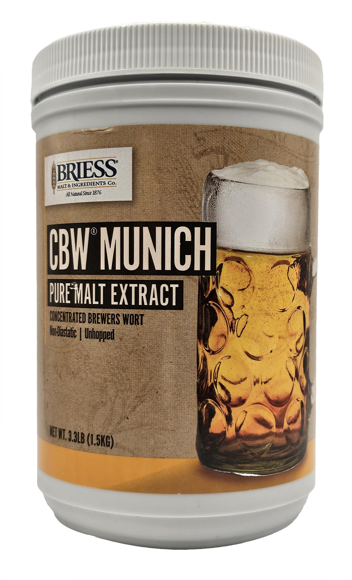 Briess Munich Unhopped Liquid Malt Extract 3.3 lb.