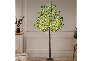 Lightshare Artificial Eucalyptus Tree with Lights