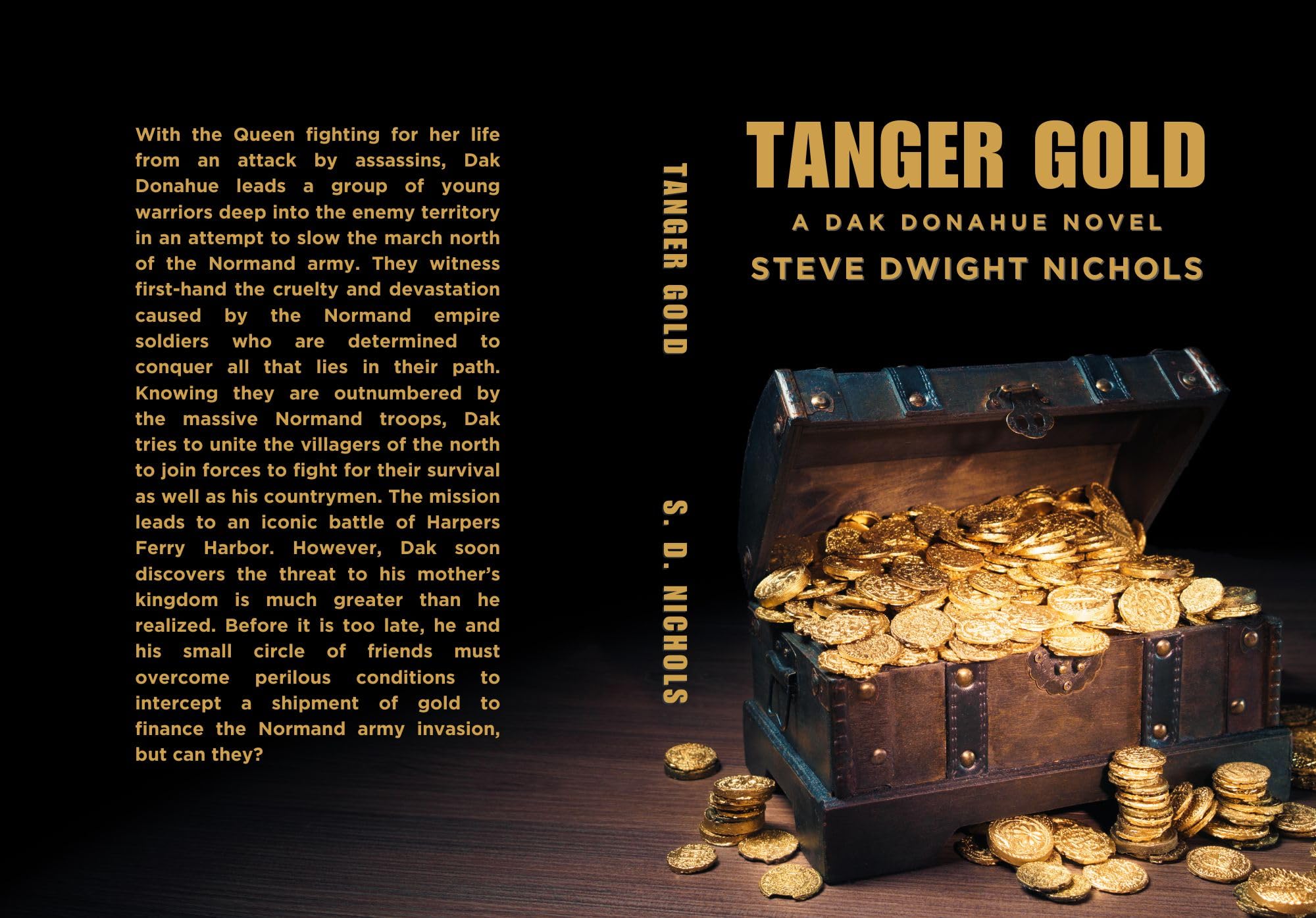 Tanger Gold: A Dak Donahue Novel (The Vicky Donahue Series Book 6)