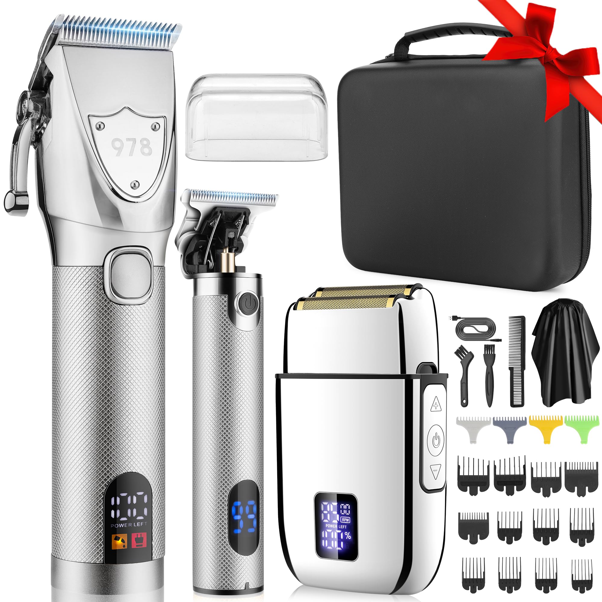 Amazon.com: Lanumi Professional Hair Clippers Electric Razor Shavers ...