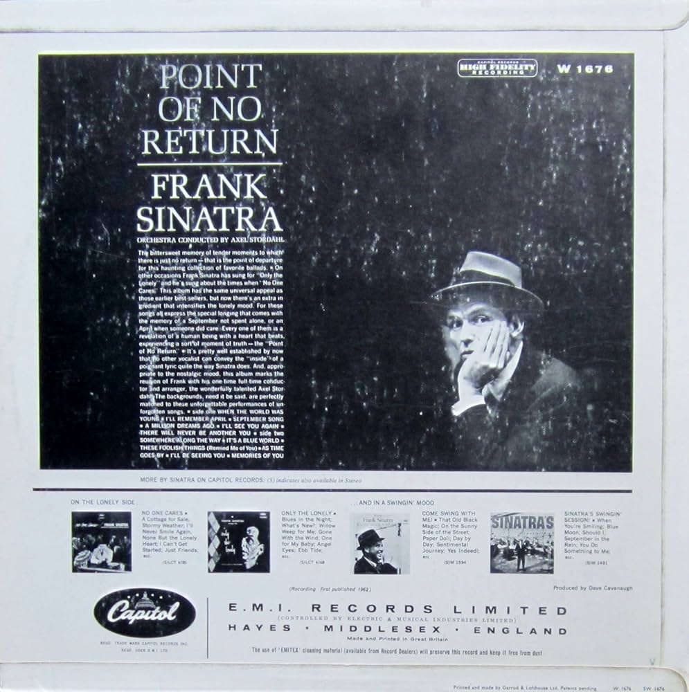 洋楽 POINT OF NO RETURN Rein de Graaff LP Amazon.co.jp: Point Of No Return: ミュージック