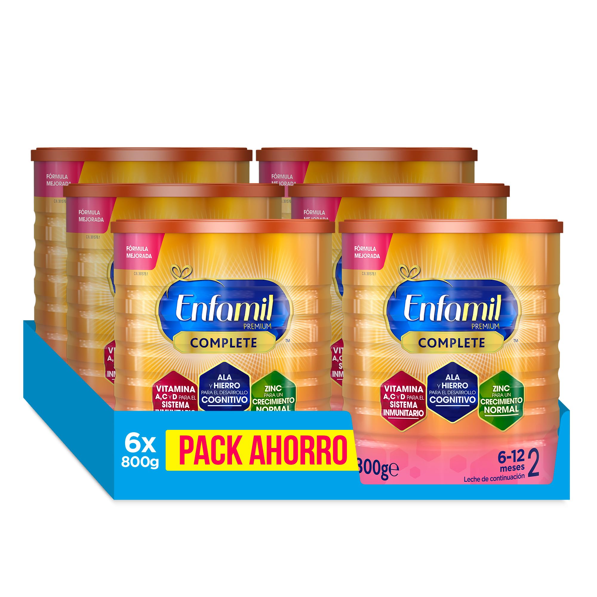 Enfamil Premium Complete 2 - Leche Infantil De Continuación Para Lactantes Bebés De 6 A 12 Meses - 800 g — view 11