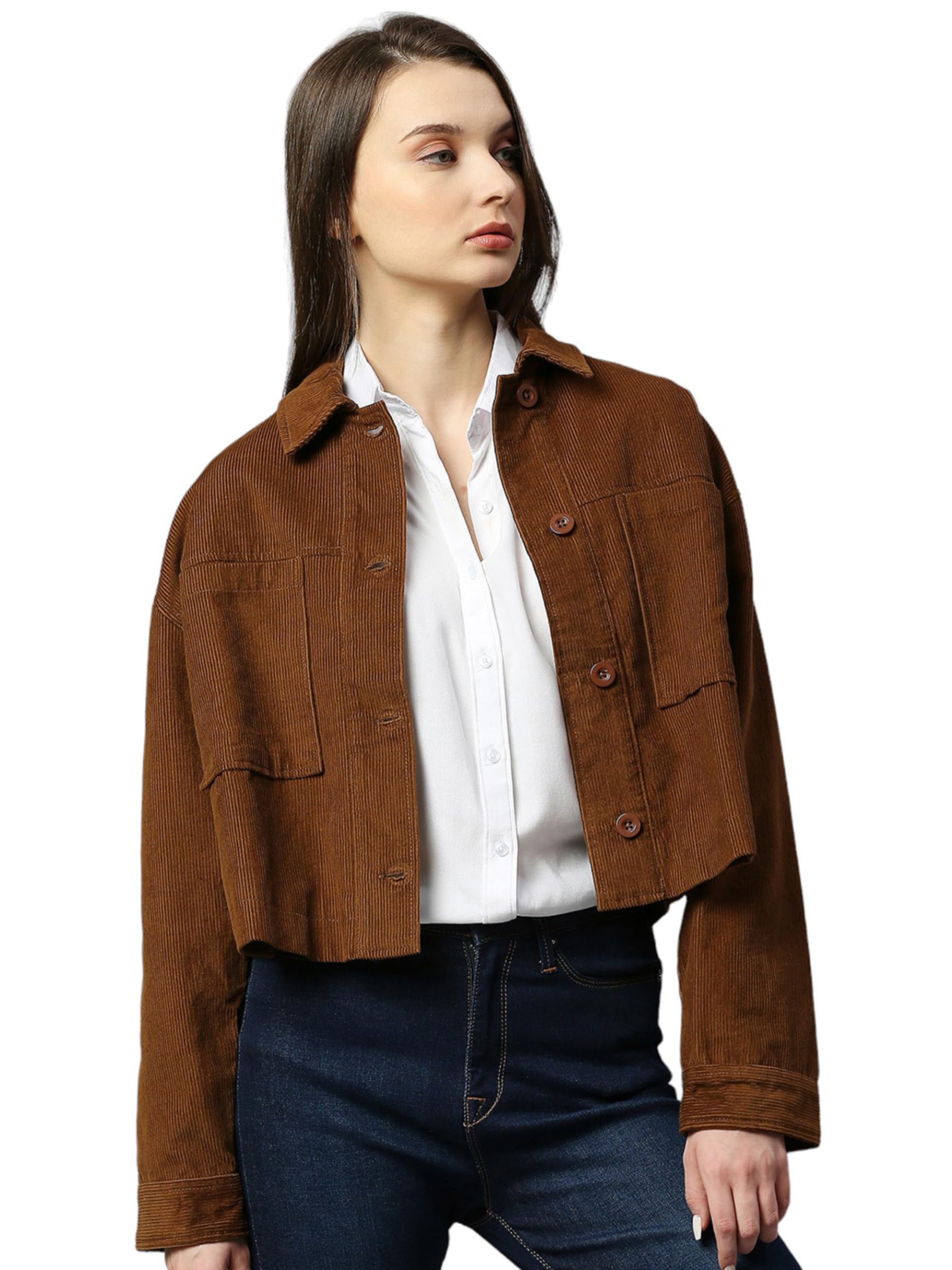 zuperb Women's Corduroy Blazer-picture-2