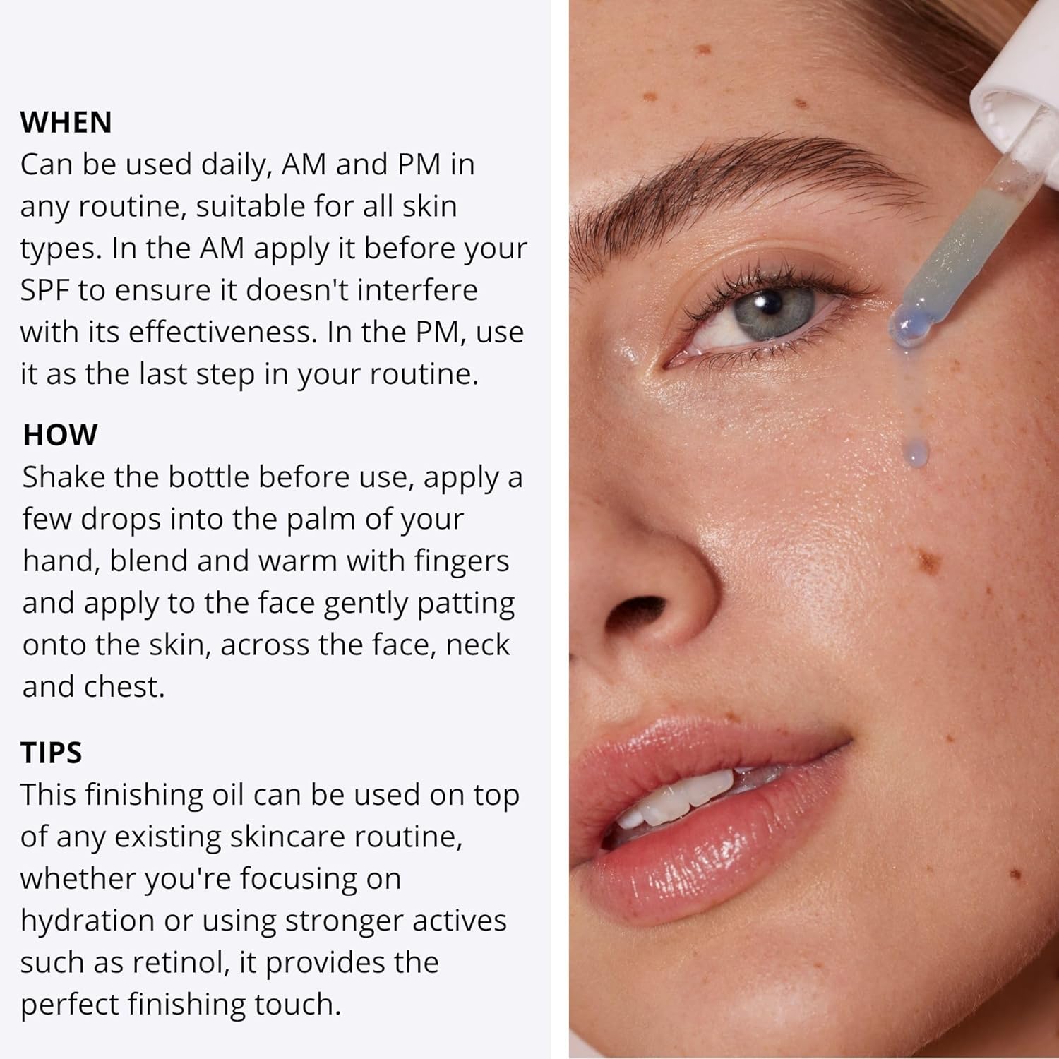 Nip+Fab Peptide Fix Finishing Oil 2%, 1.01 fl oz, Perfect Finish for All Skincare Routines, Support the Skin Barrier, Brighter Smoother Skin Lightweight Bi-Phase Anti-Wrinkle Formula - Image 6