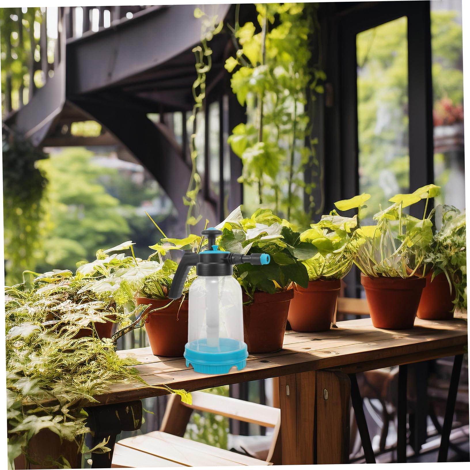 ORFOFE Hochdruck Sprühflasche mit Große Kapazität Wassersprüher für Garten und Haushalt Feiner Nebel Wasserzerstäuber Robust und Vielseitig für Pflanzenbewässerung und