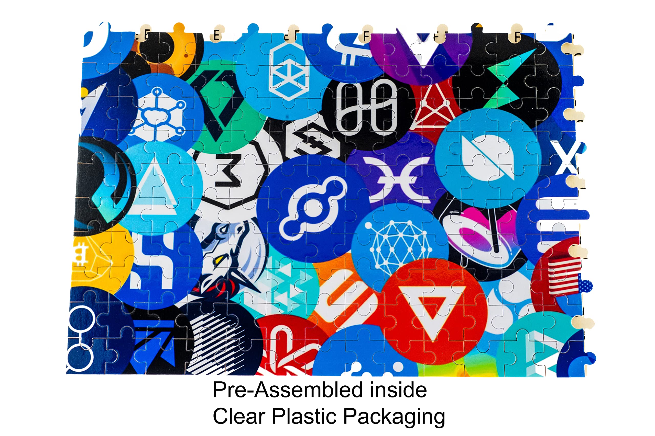 Wooden Crypto Puzzle 500 Pieces - Top 100 Market Cap Coins Collage 52cm x  38cm : Amazon.ca: Everything Else