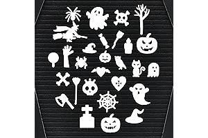 Halloween Letter Board Characters - Spooktacular Accessories for Eerie Expressions