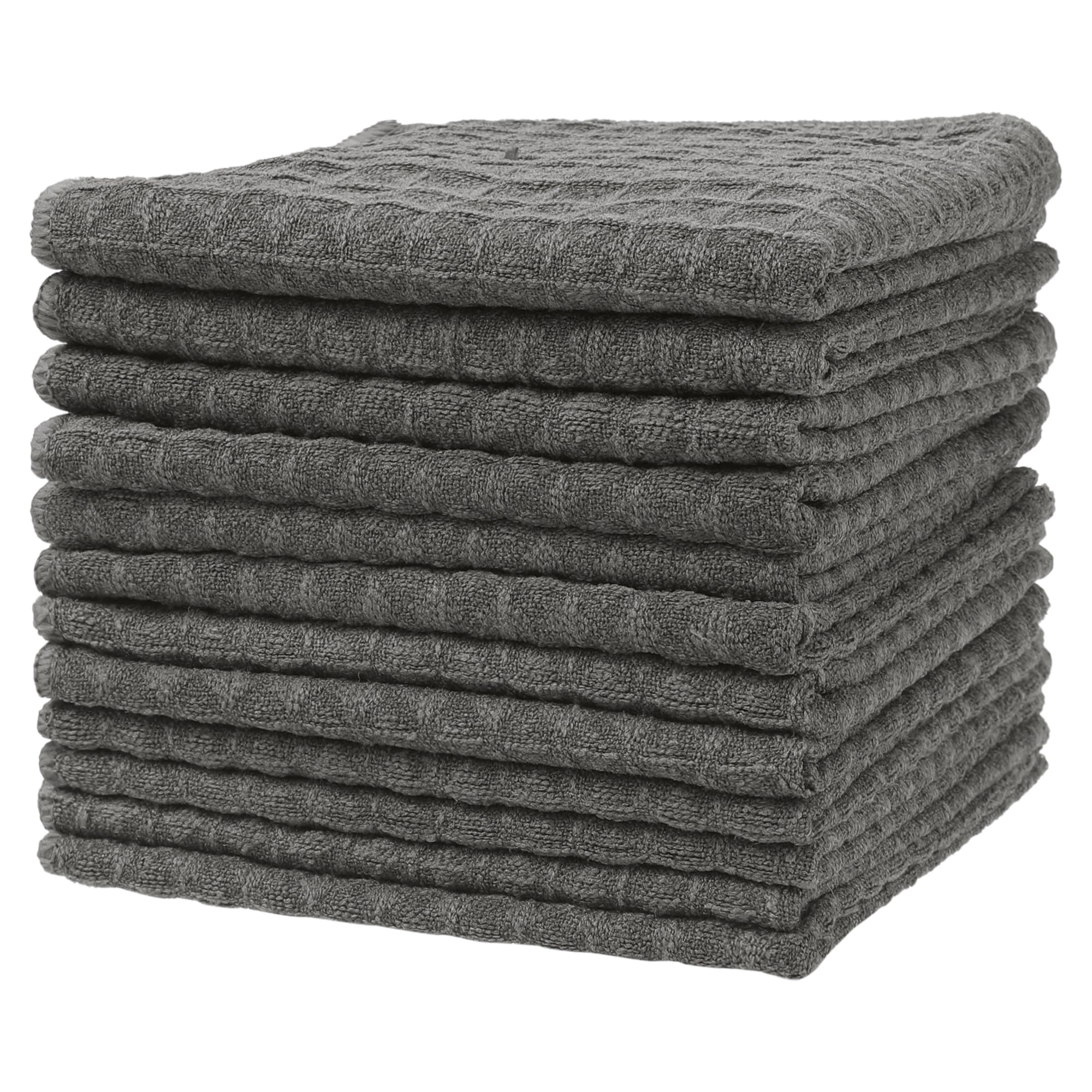 Chiffons de nettoyage en microfibre gaufrée pour une cuisine propre et épurée au quotidien