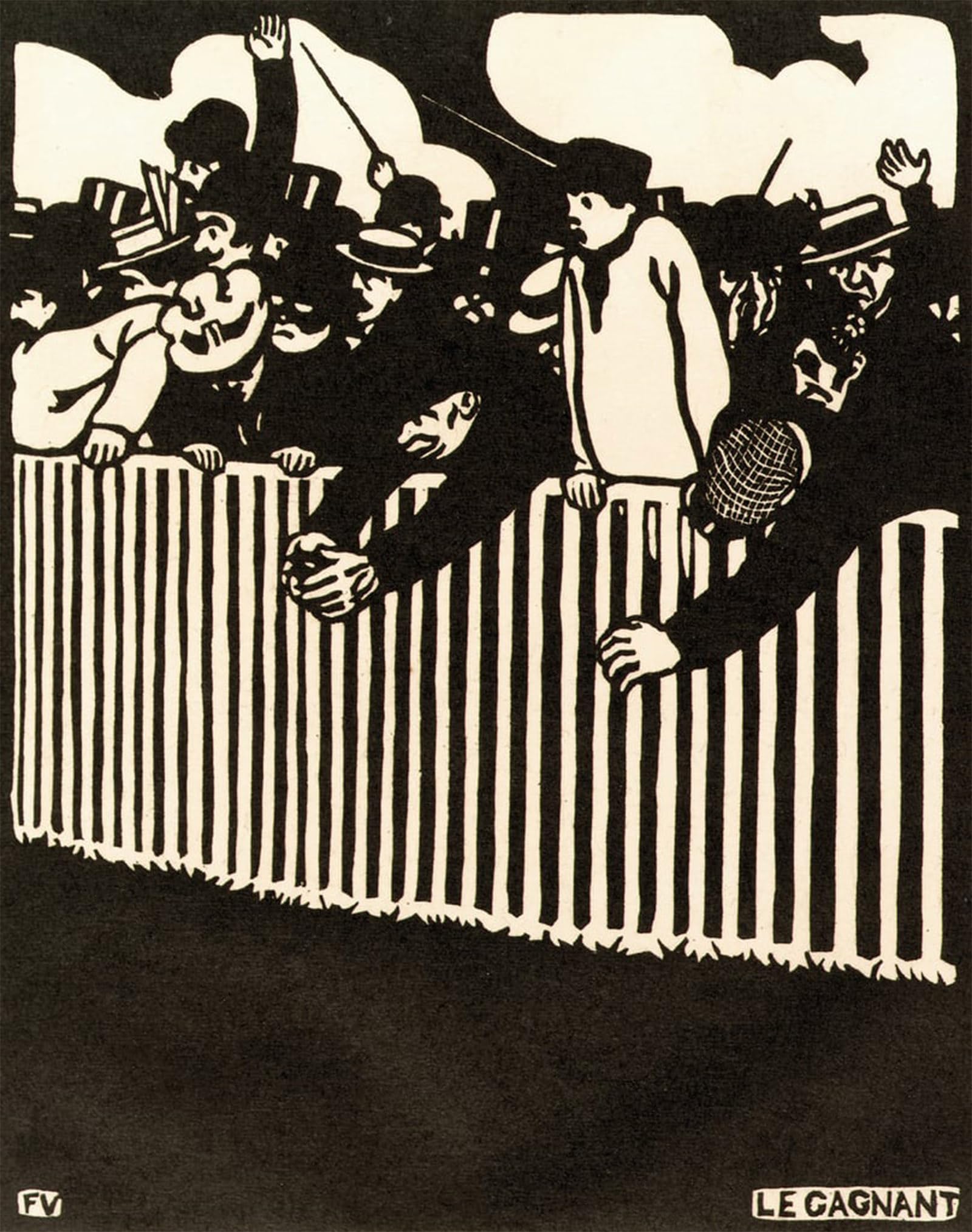 Tableaux Graffiti Art Mural Poster Impression Moderne Vallotton 60x90