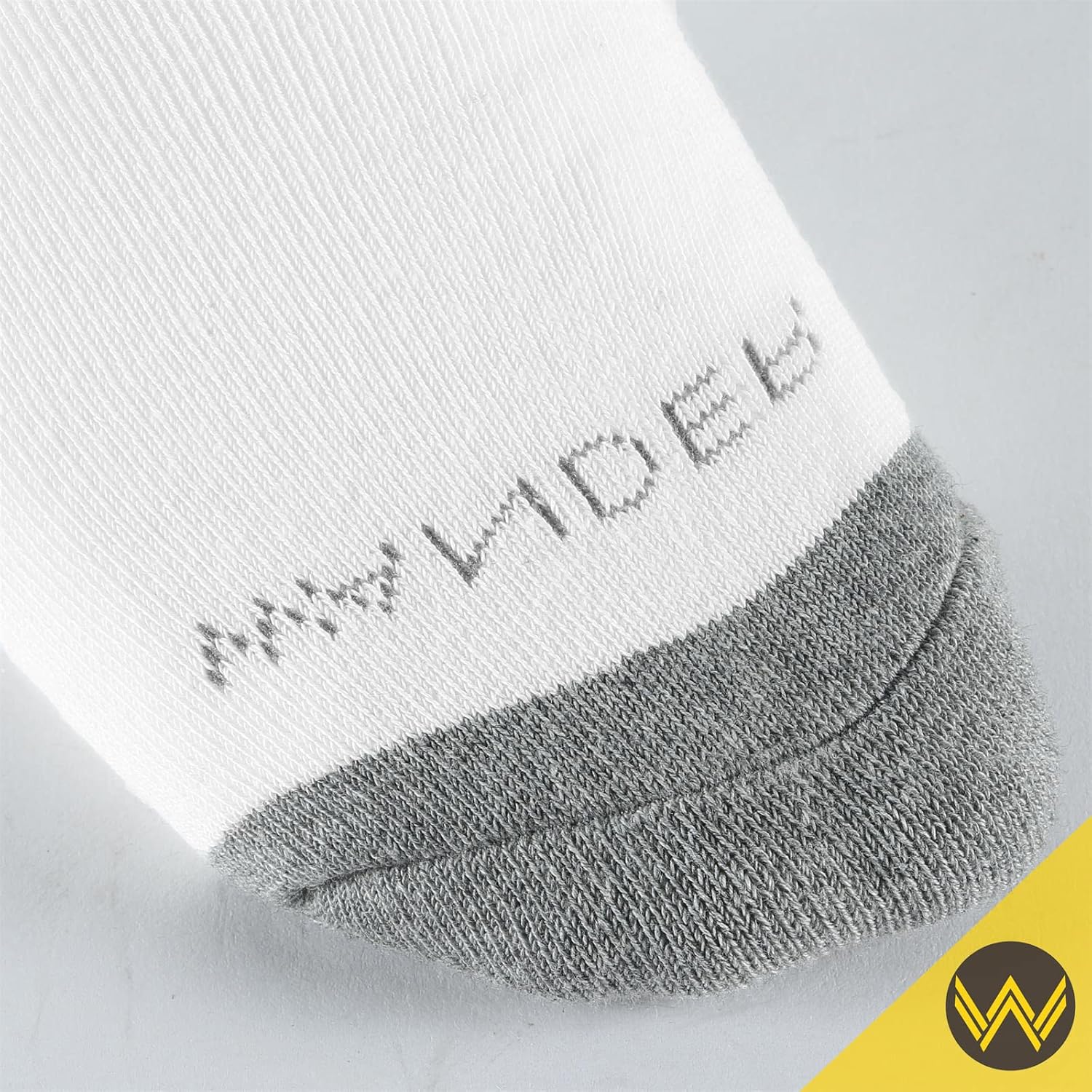 WANDER Men's Cushion Crew Socks 3-6 Pairs Athletic Running 6-8/8-13/12-15 Socks Men Cotton Sport Wicking Work A Crew Socks:6 Pairs White 8-13