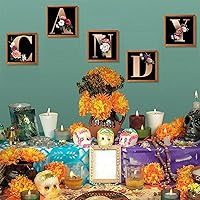 Vista 5 de JATOK Kits de pintura de diamantes personalizados para adultos, niños y principiantes, alfabeto de arte de diamantes 5D, taladro redondo completo