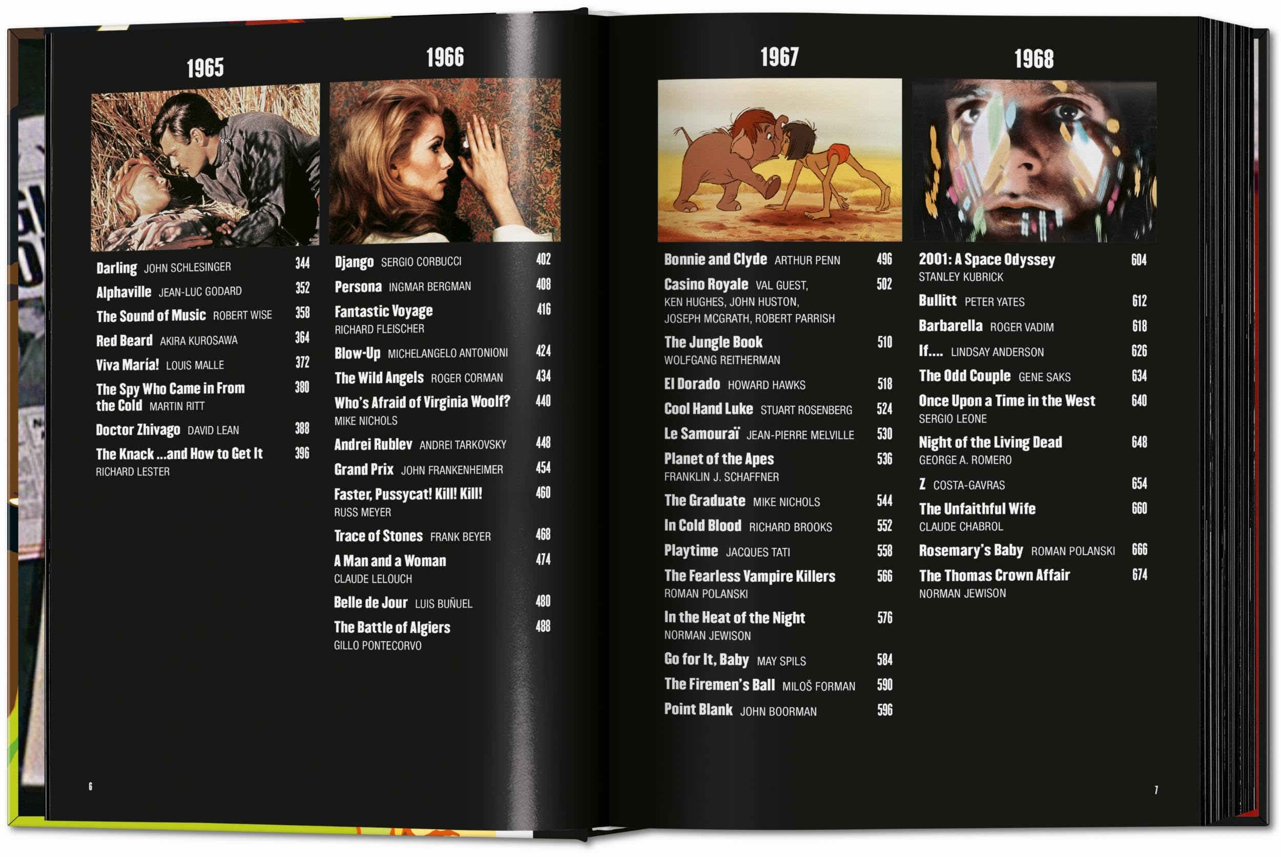 100 Movies of the 1960s