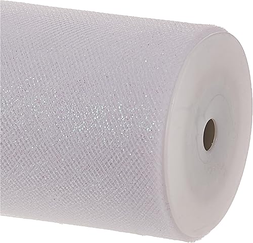 Miniatura 10 de Berwick Offray Tul turquesa brillante por el perno, 6 pulgadas de ancho, 25 yardas