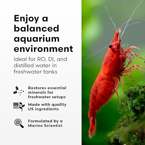 Miniatura 3 de Brightwell Aquatics Remineraliz - Añade minerales al agua destilada, desionizada o de ósmosis inversa para acuarios de agua dulce 16.9 fl oz