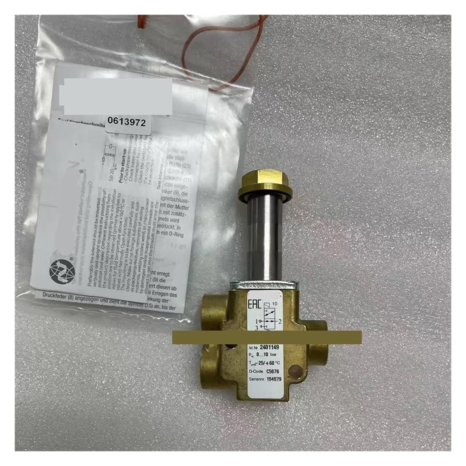 LEOTNNDQ 2401149 G1/4 Screw Thread Solenoid Valve