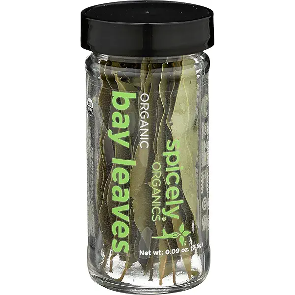 SPICELY Organic Bay Leaves, 0.9 OZ 1