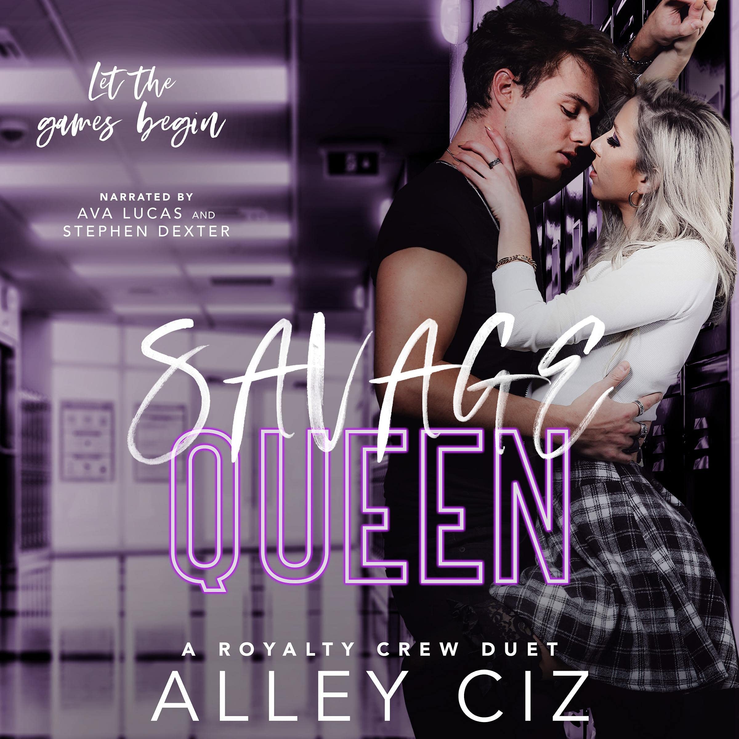Cover art for Savage Queen: A Royalty Crew U of J Spin-Off Novel
