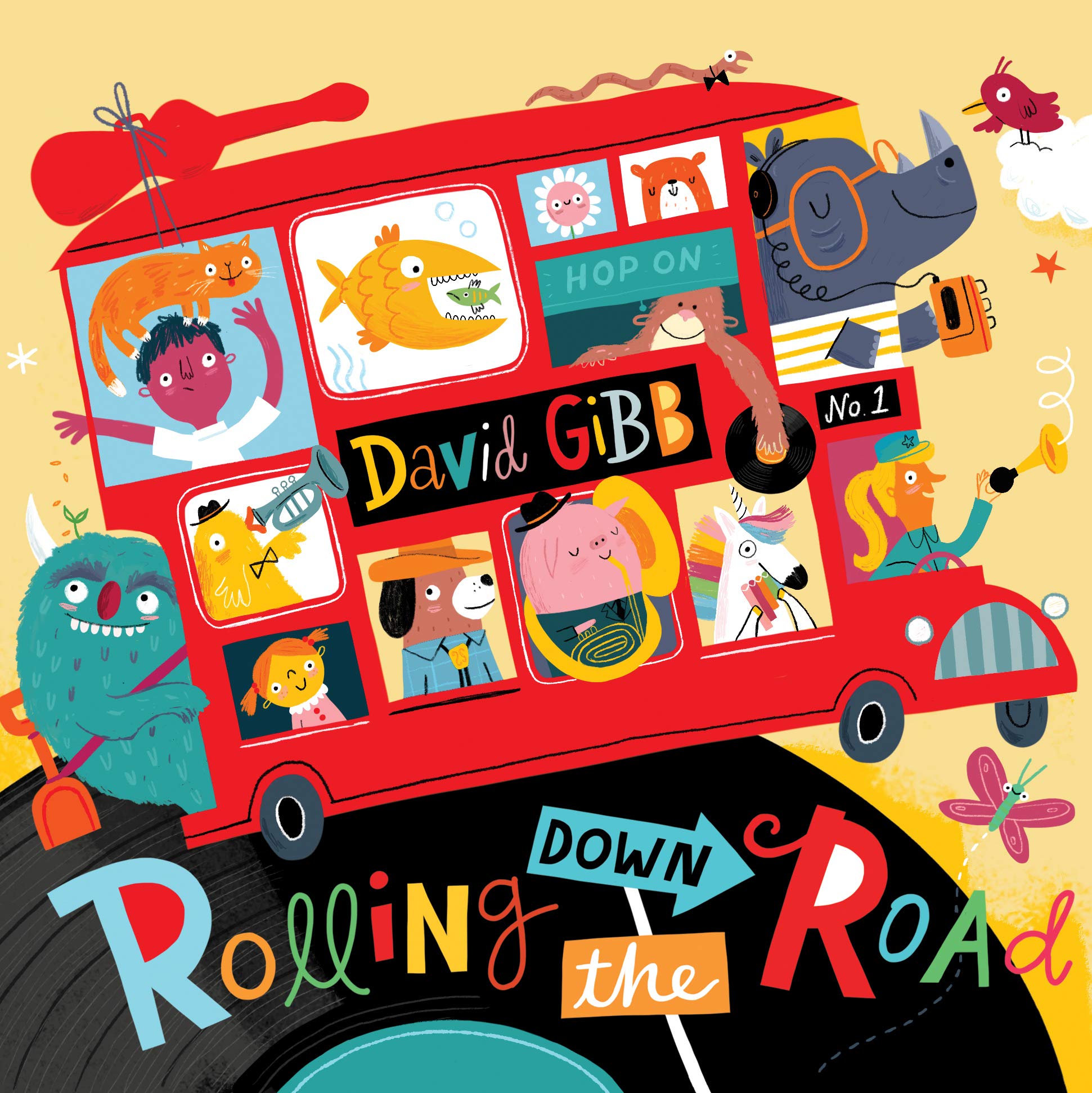 David Gibb Rolling Down the Road CD NEW