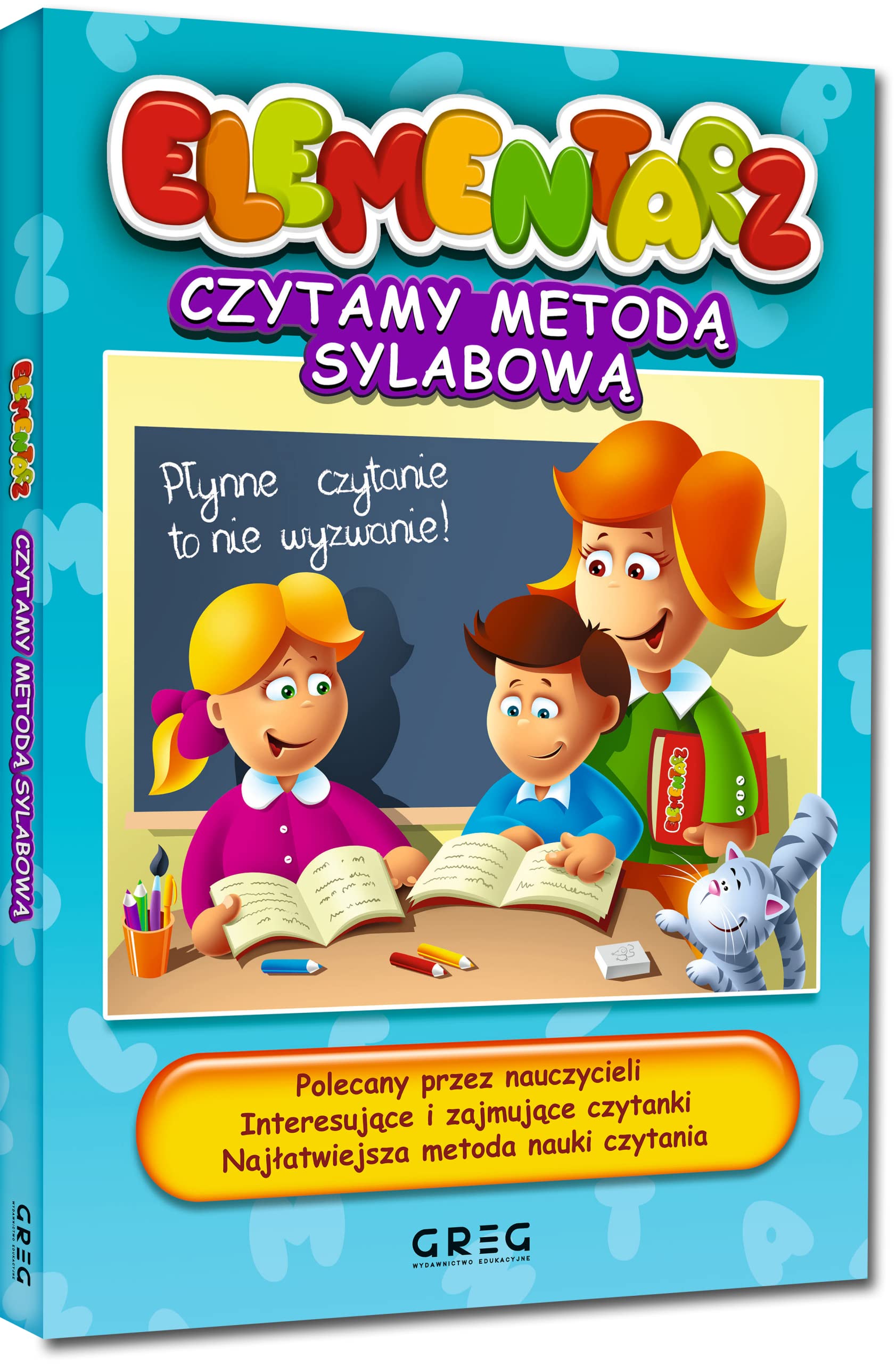 ELEMENTARZ CZYTAMY METODĄ SYLABOWĄ miękka