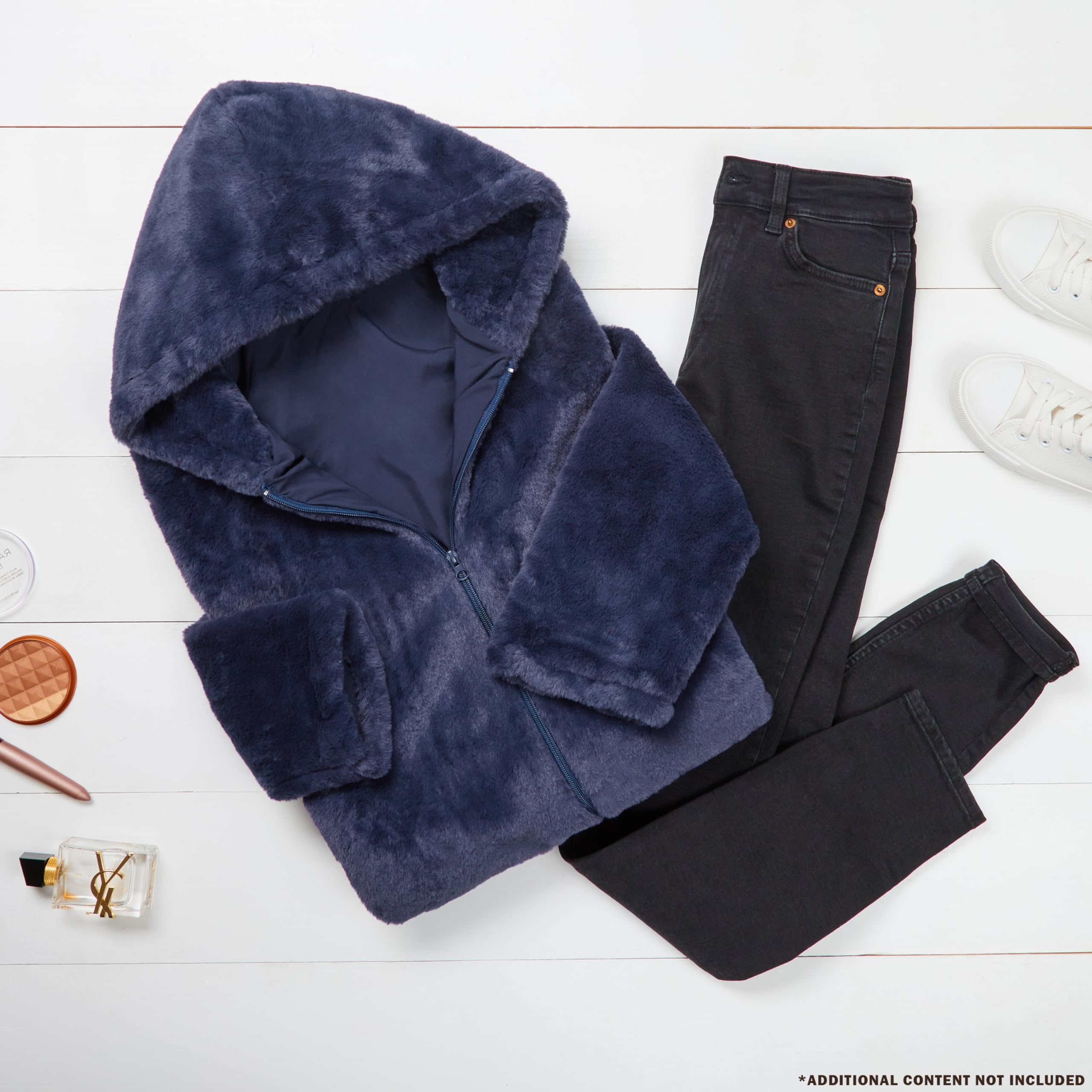 CityComfort Cappotto Invernale Donna con Cappuccio Teddy - Regalo per Donne