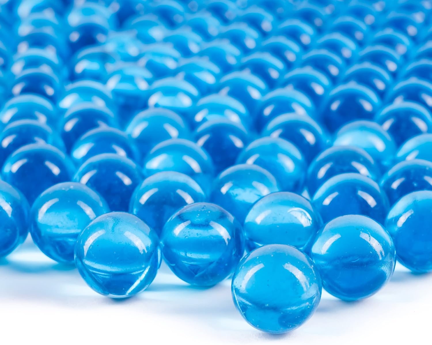 Galashield Blue Marbles for Vases Glass Marbles Bulk Vase