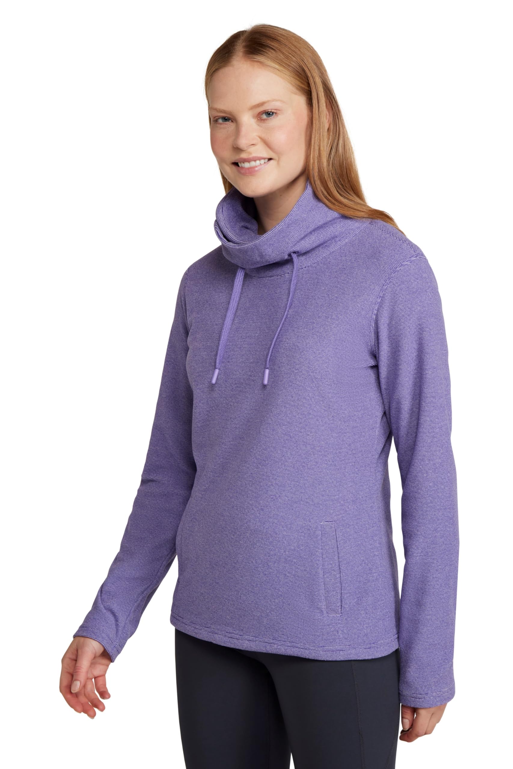 Mountain Warehouse Hebridean Womens Cowl Neck Fleece Grape 20