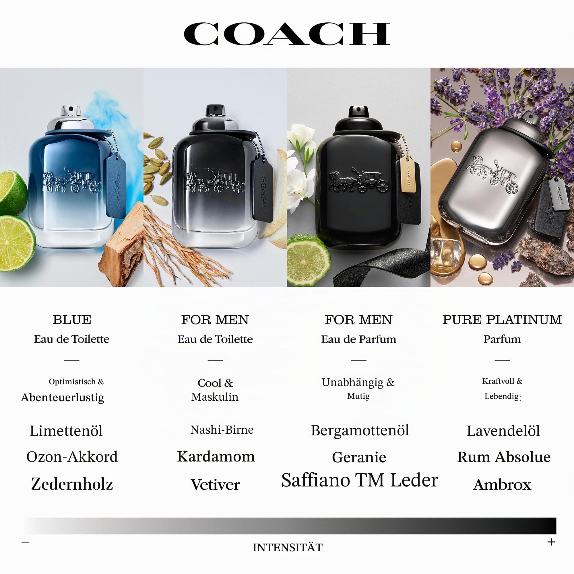 Coach Eau de Parfum für Herren, 40 ml