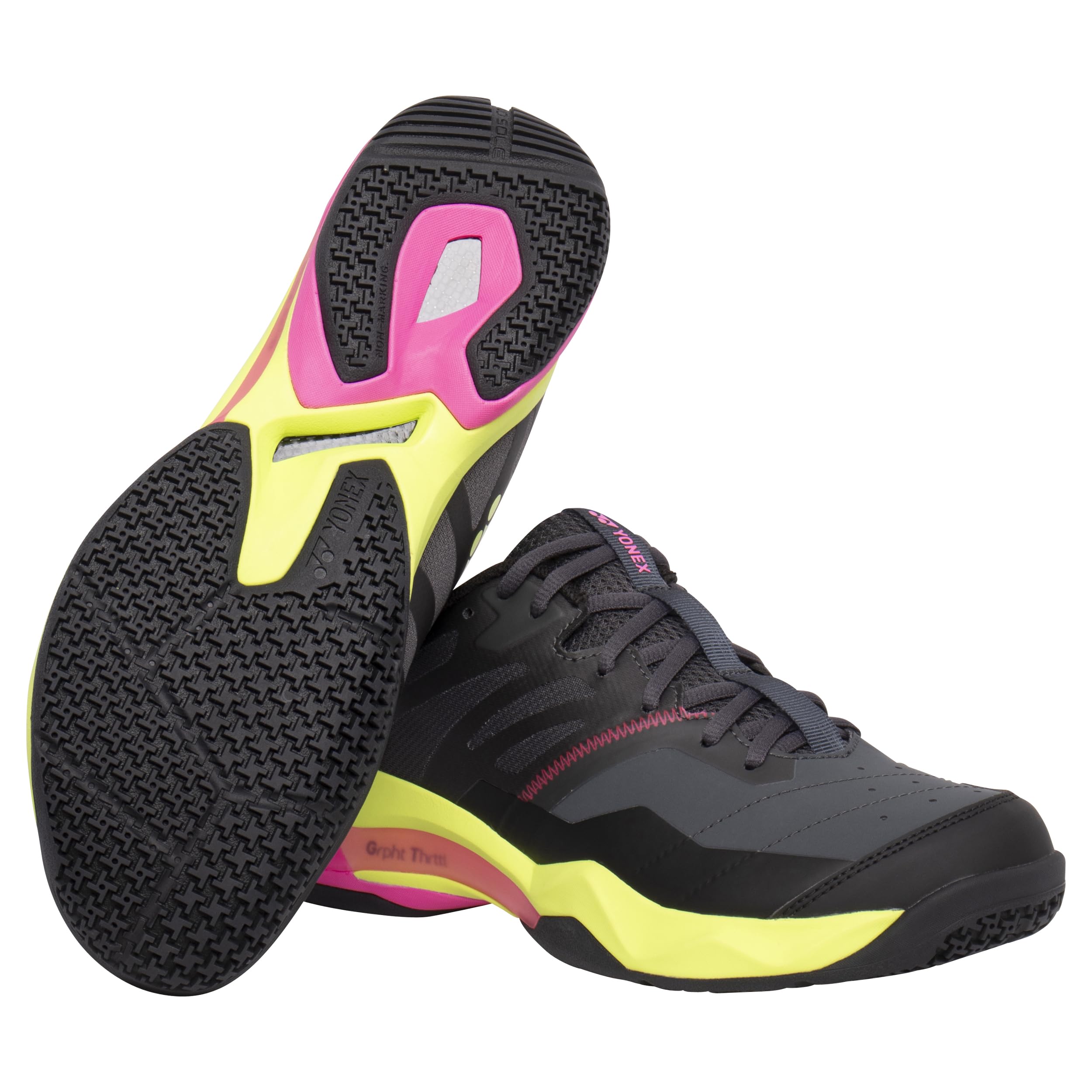 YONEX Subaxia GT Men 2026 Badmintonschuhe Herren – Graphite Throttle Dämpfung – Performance Schuh für Badminton – Dark Grey
