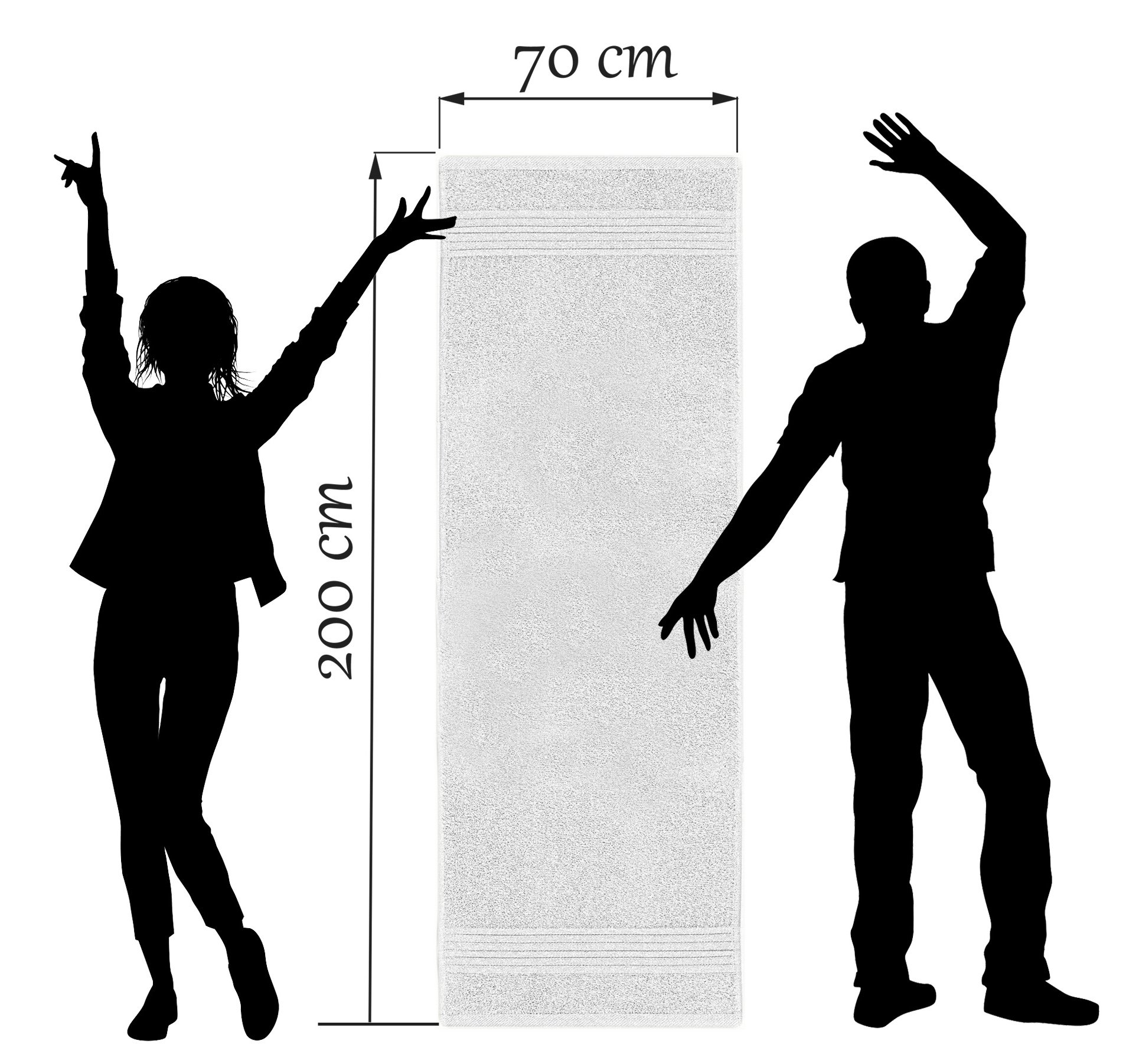 Lashuma Baumwoll Saunatuch Linz, Wellness Handtuch mit Astrologischem Zeichen Krebs, 70x200 cm, Farbe Purpur