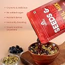 Omay Foods Seeds & Berries Mix, 400g Pouch | Trail Mix | Roasted Seeds, Dried Berries | Antioxidants, Omega-3 & Fibre | No Added Sugar | Oil-Free | Healthy Snack for Weight Loss gallery image