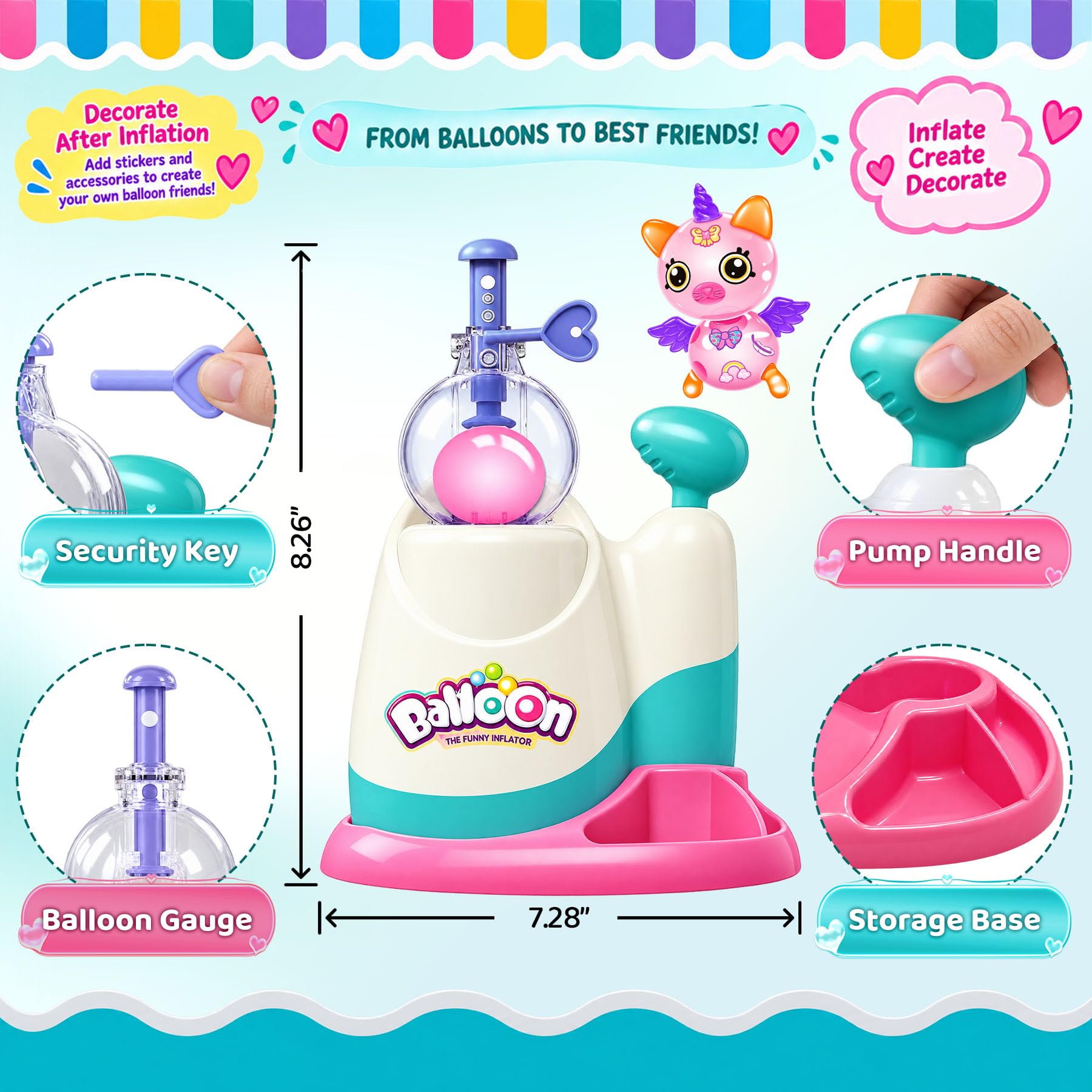 BlivEclat Balloon Inflator - Magic Balloon Maker -6 BlivEclat Balloon Inflator - Magic Balloon Maker -6