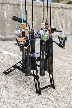 ロッドスタンド 6本 
一体式リール&ルアースタンド 3段
国産ヒノキ製
完成品 ドライブ ロッドスタンド ”フォース” 6本仕様 1091カラー