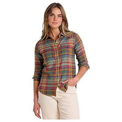 Toad&Co Re Form Flannel Long Sleeve Shirt Women