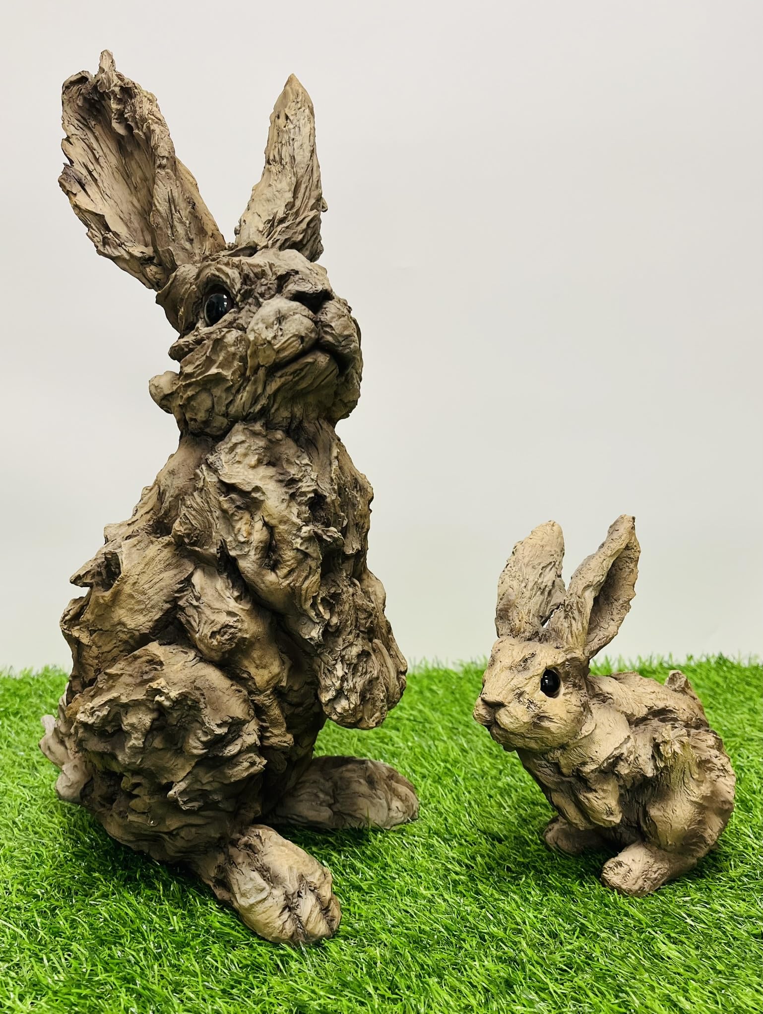 My Square Mile Rabbit Garden Ornament Vintage Statue Animal Hare Bunny Sculpture Large 41cm