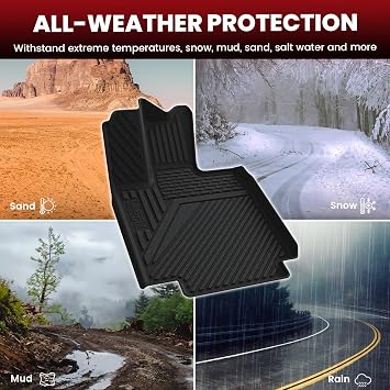 LASFIT Floor Mats for Tesla Cybertruck 2026 2025 2024