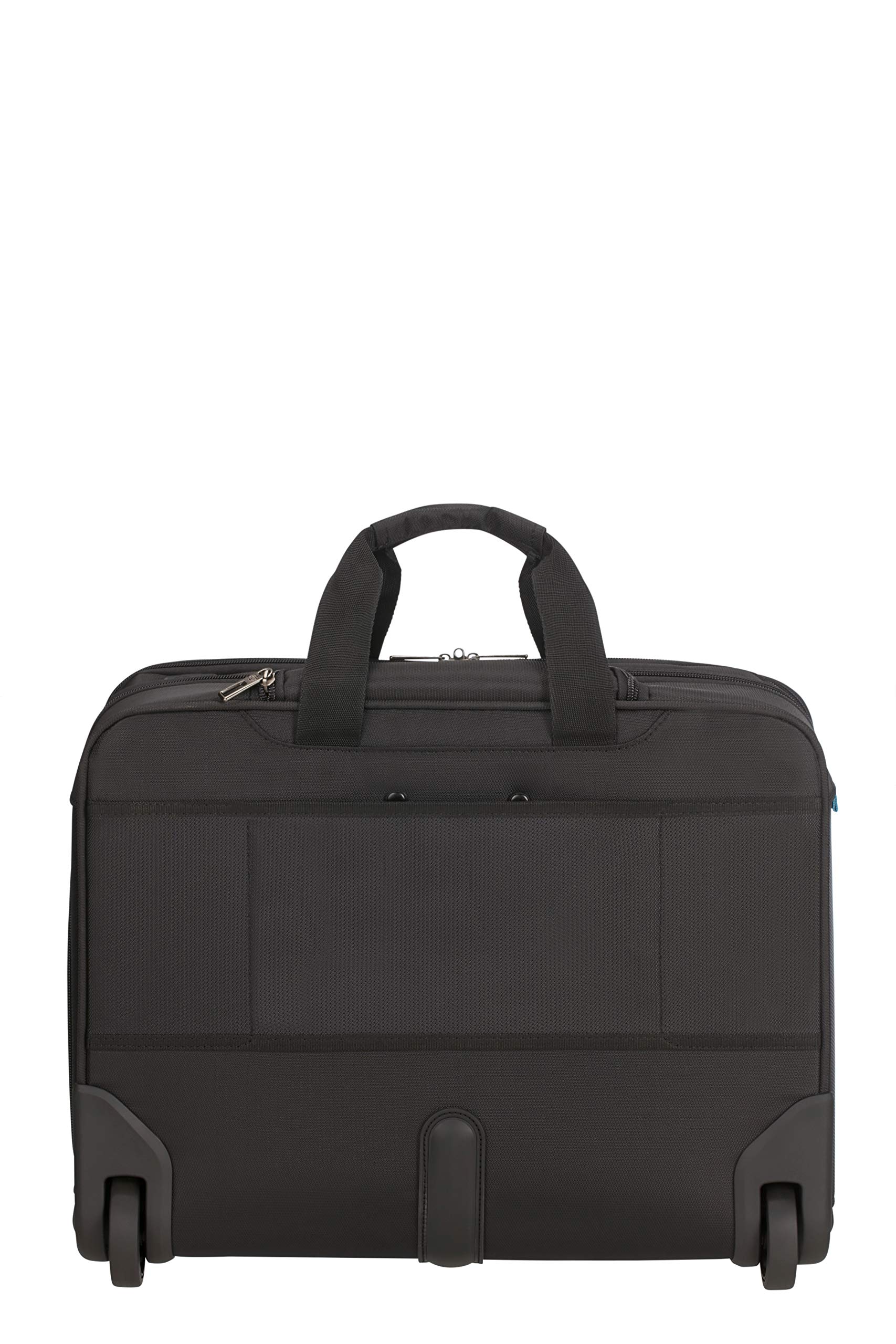 Samsonite Vectura Evo - Sacoche pour ordinateur portable à roulette 17.3 pouces, 46 cm, 27.5 L, Noir (Black)