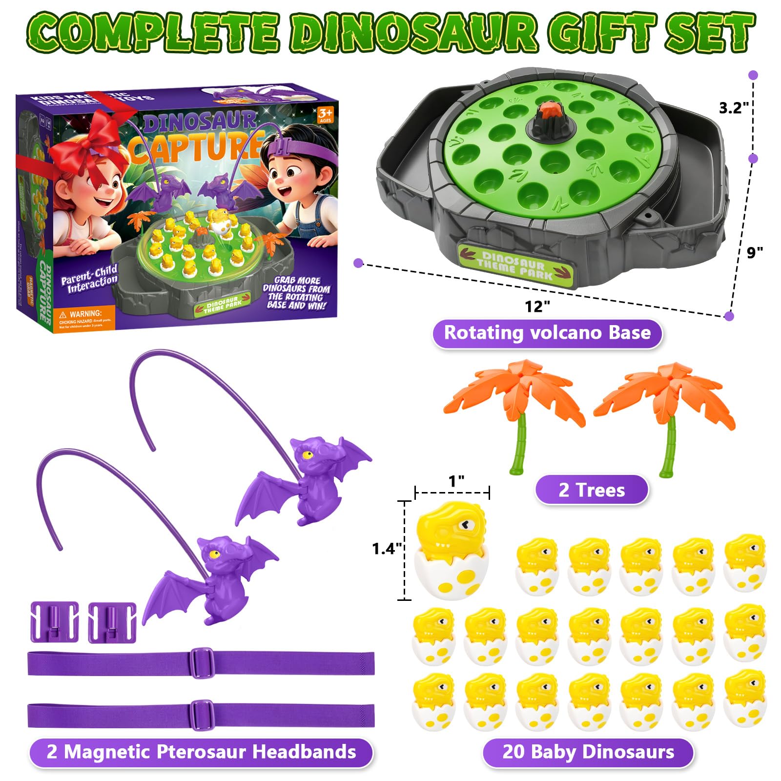 Dinosaur Rescue Game - Magnetic Pterosaur Fun! -7 Dinosaur Rescue Game - Magnetic Pterosaur Fun! -7