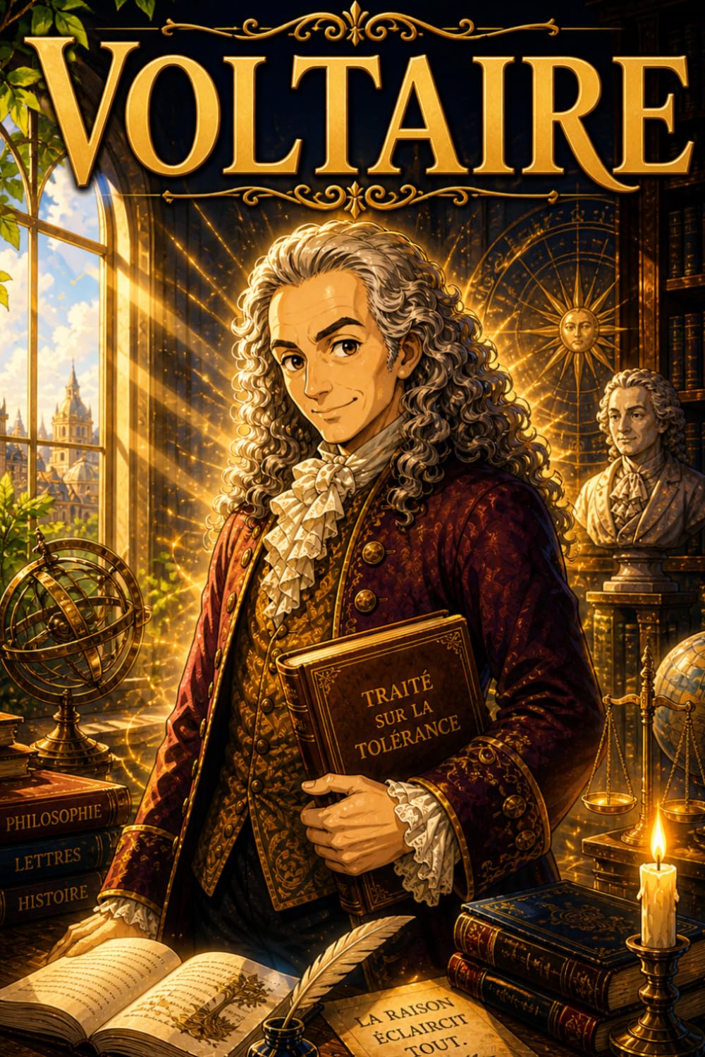Voltaire: Philosophy Freedom Ideas Thinking Story Biography (Icons of History Manga)