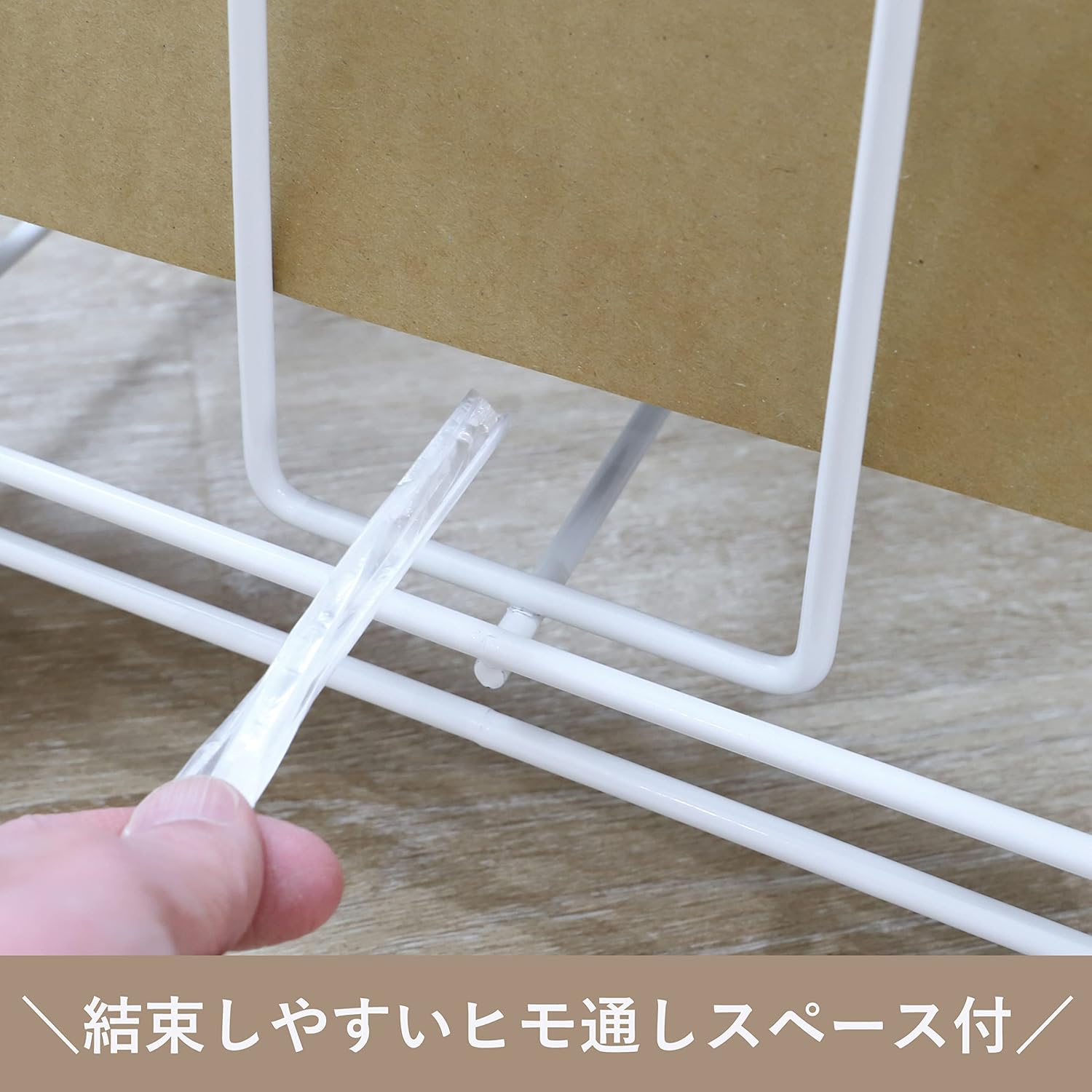 Pearl Metal HB-5813 Cardboard Storage Stocker with Casters, White Kit