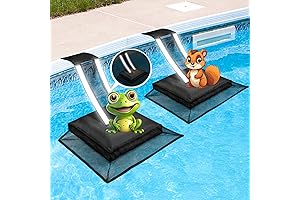 EscapeRamps for Pool animal safety 2PC black Reflective Strips