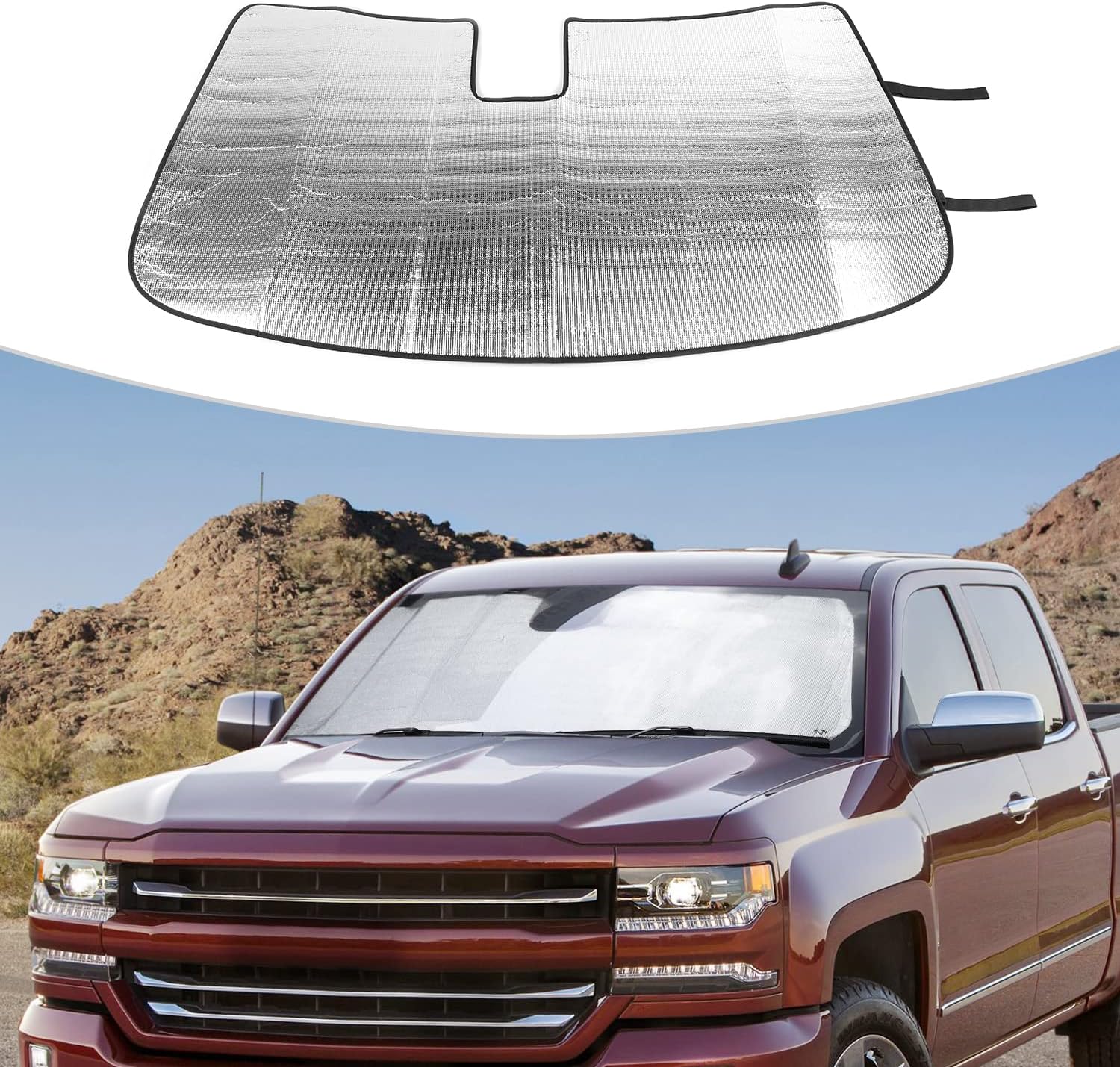 HTHE Front Windshield Sunshade Truck Window Sun Shade
