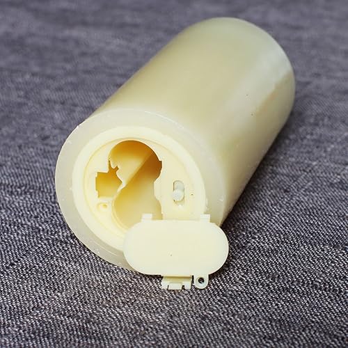 Miniatura 6 de Simplux - Vela de pilar LED votiva sin llama (2 unidades, 2 x 6), color marfil