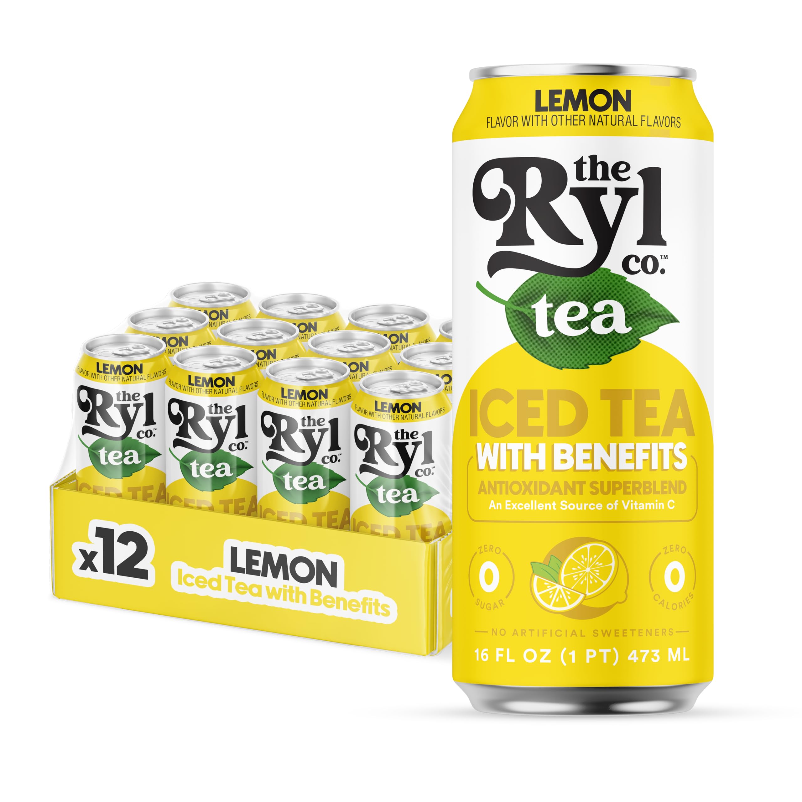 Amazon.com : Ryl Iced Tea, Lemon, Antioxidant Superblend, Zero