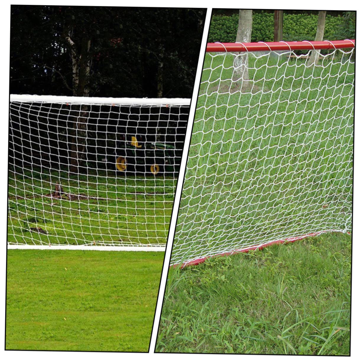 INOOMP Rete da Calcio di Ricambio per Ragazzo Ragazza, Fibra di Polipropilene, Sottile, Facile da Montare e Trasportare, per Allenamento in Giardino